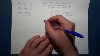 Oligopolio: El duopolio de Bertrand. Explicación y ejemplo resuelto