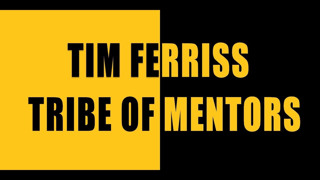 (Live Archive) Tim Ferriss: Tribe of Mentors