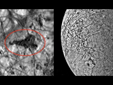 Alien Base Found On Europa Moon of Jupiter, UFO Sighting News.