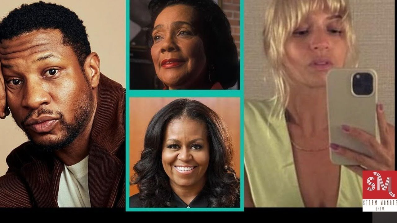 ⁣Jonathan Majors Told White Girl To SACRIFICE & Be Like Coretta Scott-King & Michelle Obama|D