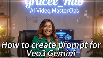 How to write the perfect prompt for Veo3 Gemini | Step-by-Step BeginnerTutorial #veo3gemini #prompt 
