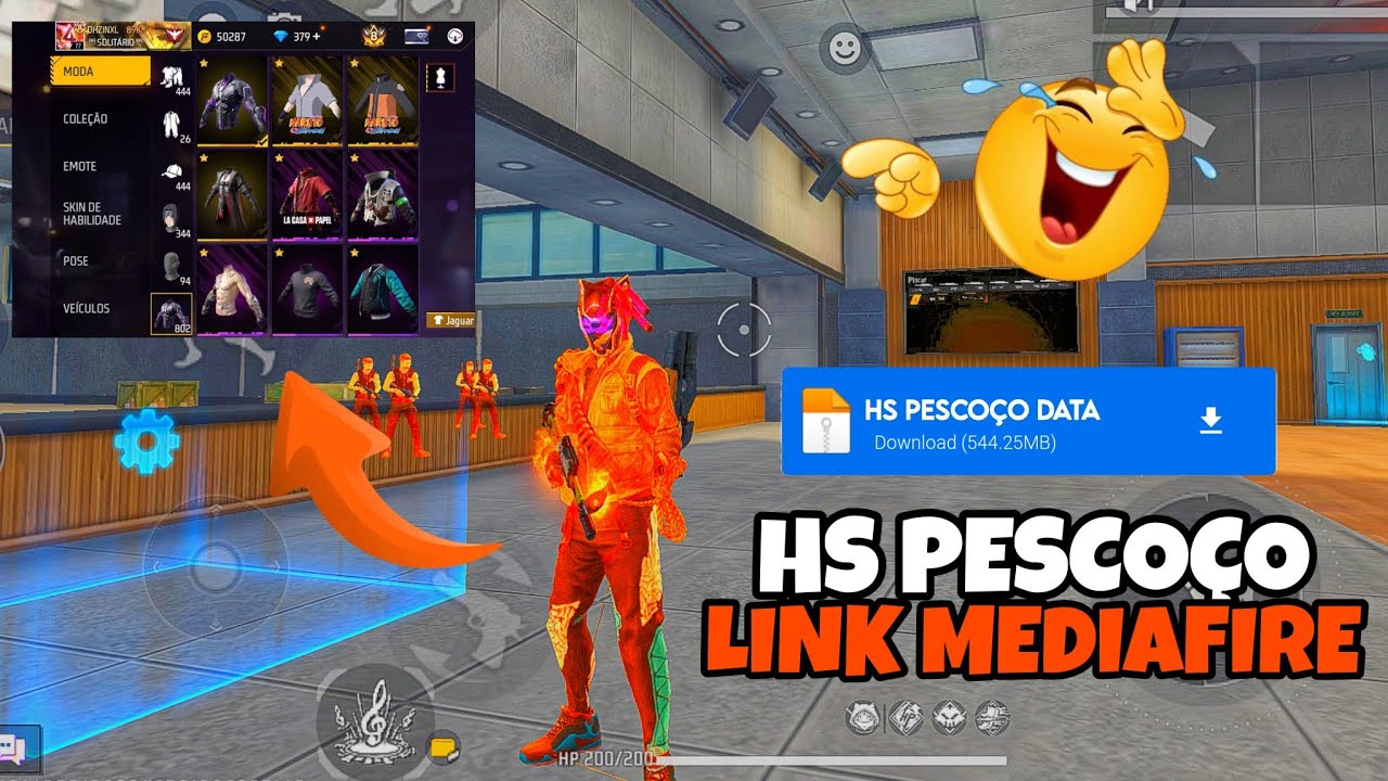 HS PESCOÇO MOBILE ATUALIZADO 2025 XIT PARA FF ANDROID E IOS ANTIBAN LINK DIRETO PEGANDO RANK