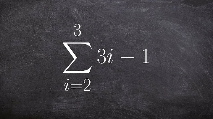 what is sigma notation and how to we use it