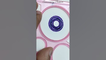 This combination is quite a new thing #spirograph #shorts #lineart #art #2025