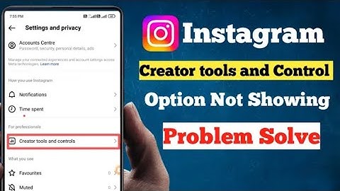 Instagram Creator Tools And control Not Showing ! 🥺 Instagram story par english song aa rahe hai