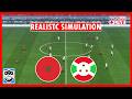 Morocco Vs Burundi LIVE International Friendly Match 2026 Full Match FC 26 