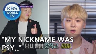 Seungkwan's nickname was PSY? [Happy Together/2018.07.26]