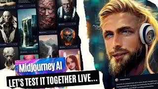 Designing with AI: Midjourney Text-to-Image Generative Art - Let's Test it Live