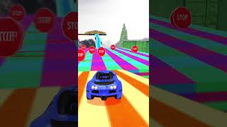 Mega Ramp Car Stunts Racing #androidgames #impossibleramp #megaramps #gttracks #carshorts