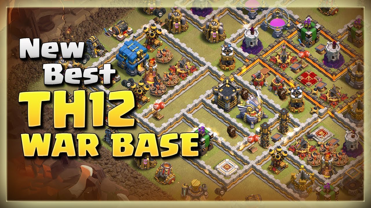 New Best TH12 Anti 3 Star War Base | TH12 War Base #01 | Clash Of Clans | 2018 |
