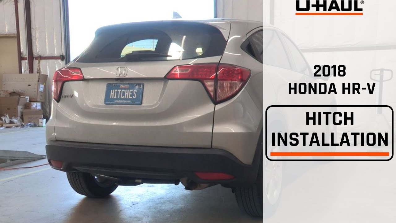 2018 Honda HR-V Trailer Hitch Install - YouTube