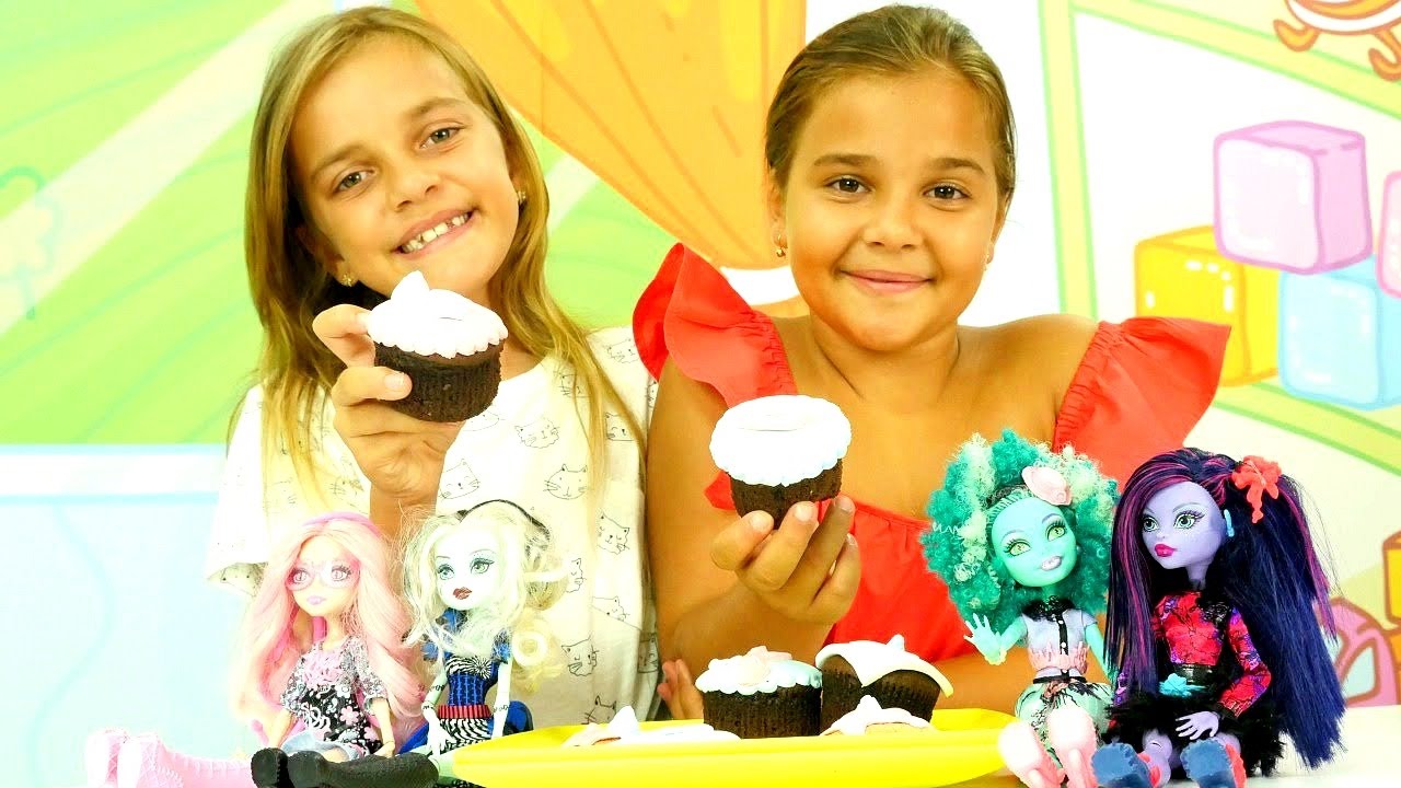 Kek süsleme oyunları. Monster High oyuncakları YouTube