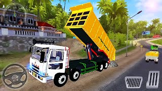 Mitsubishi Fuso Dump Truck - Bus Simulator Indonesia - Best Android GamePlay #34 screenshot 5