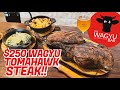 $250 Monster Tomahawk Wagyu Steak Challenge!!