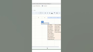 Use TOCOL in Google Sheet and Excel #tocolfunction #excel #letslearn #easy