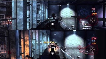 Black Ops Zombies Der Riese Split Screen