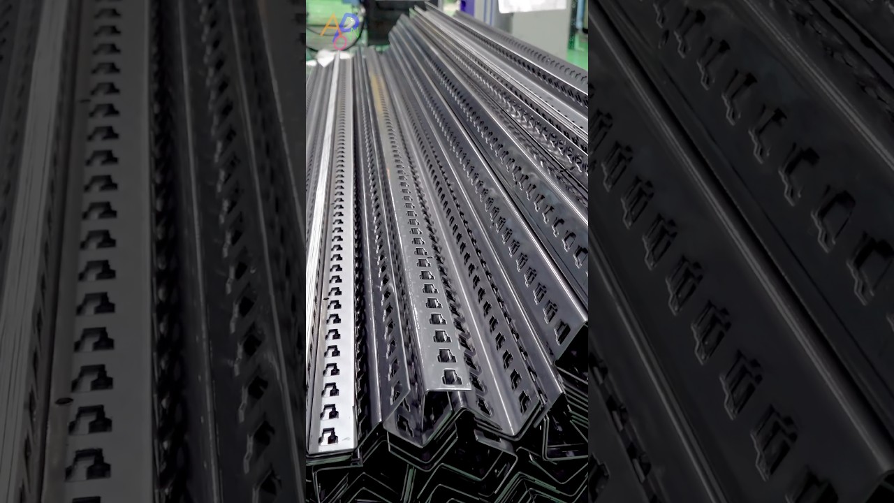 Процесс изготовления стальных стеллажей. Корейская фабрика по производству полок