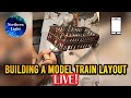 Painting Station Details on Our N Scale Model Train Layout LIVE! | 6/18/2026