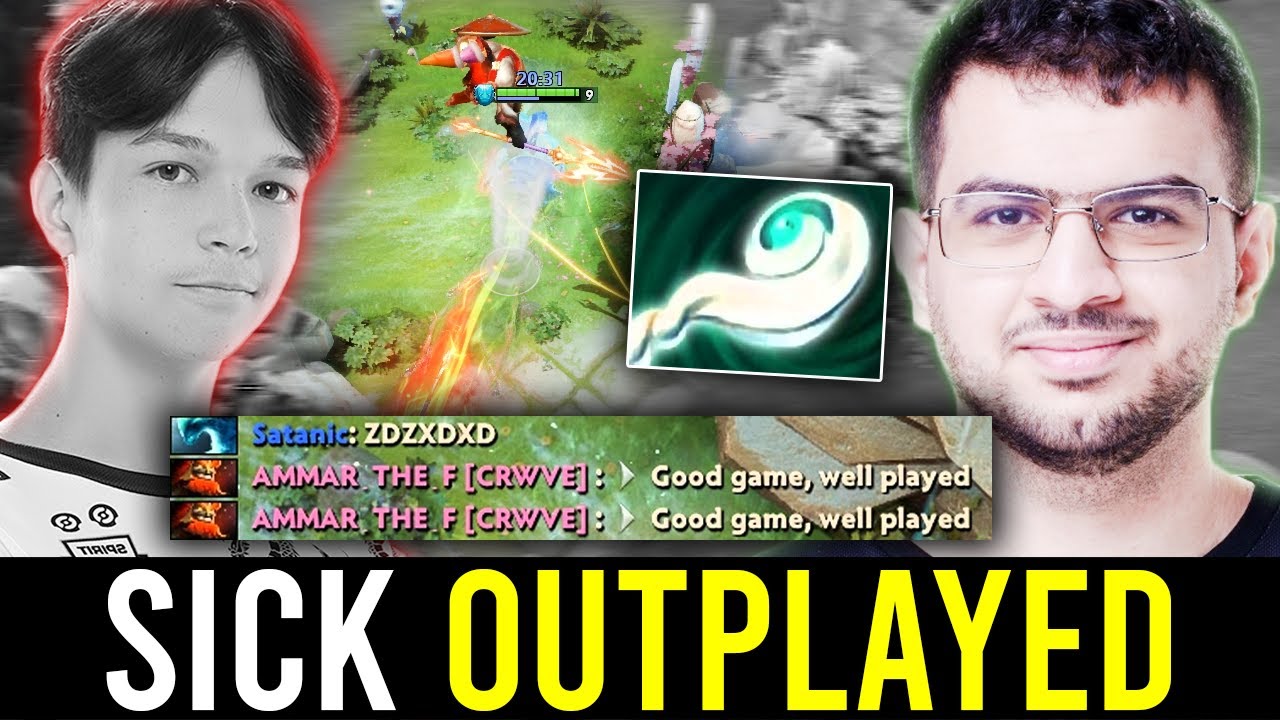 "AMMARS is just always 3 STEPS AHEAD.." - OUTPLAYING SATANIC'S BEST HERO!