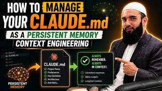 How to Manage Your CLAUDE.md as a Persistent Memory Context Engineering