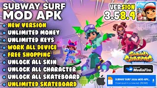 Subway Surfers Mod Apk Terbaru 2026 Version 3.58.4 Unlimited Money & Unlock All Character