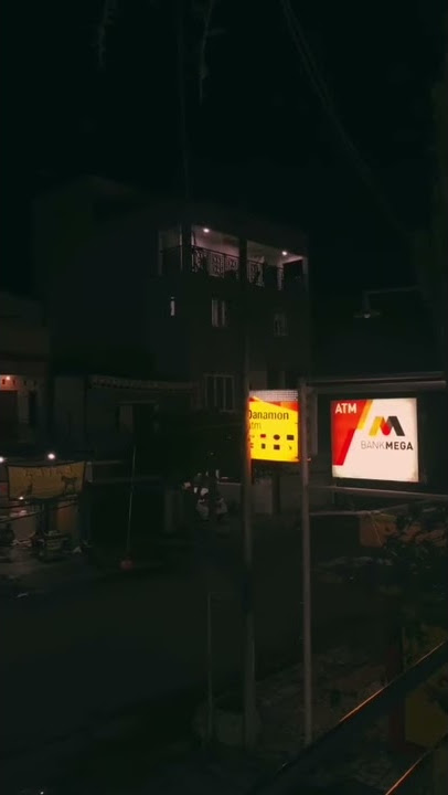Video polosan 30 detik || Jalan kota saat Malam [ Story Wa ] #20