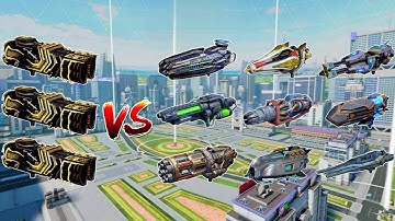 WR🔥 Ultimate Grom VS All Titan Weapon Comparison ||WAR ROBOTS||