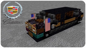 How to build a limousine in minecraft (cadillac one "the beast") Minecraft limousine tutorial