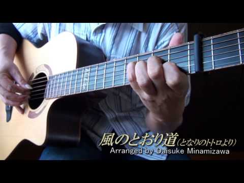 風のとおり道／となりのトトロより (acoustic guitar solo)