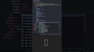 Glass Loading Heart Effect Tutorial HTML e CSS #shorts