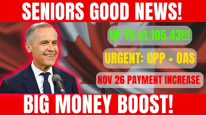 CPP & OAS Payments for November 26, 2025 — Seniors Getting Up To $1,105.43! Full Update Inside!