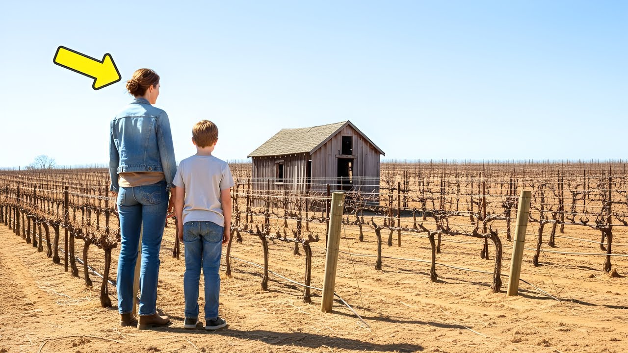 After Loss, a Single Mom Bought a Dry Vineyard — What Her Son Found Changed Their Lives Forever
