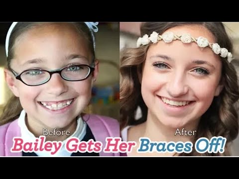 Bailey Gets Her Braces Off!