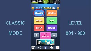 Block Puzzle King - Classic Mode - Level 801-900 screenshot 4