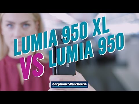 Microsoft Lumia 950 vs Microsoft Lumia 950 XL