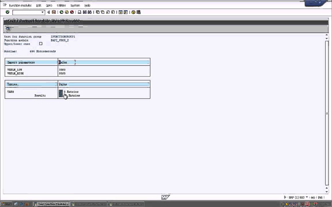 SAP ABAP Bapi Normal YouTube Sap abap bapi normal youtube