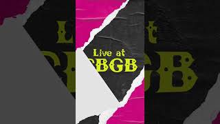 The Tragically Live At CBGB’s (1993) OUT NOW!