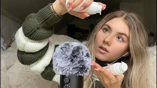 ASMR- Doing your Skincare 💅 Personal Attention, Mouth Sounds, Lotion [German/Deutsch]