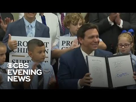 Florida governor signs "Don't Say Gay" bill into law