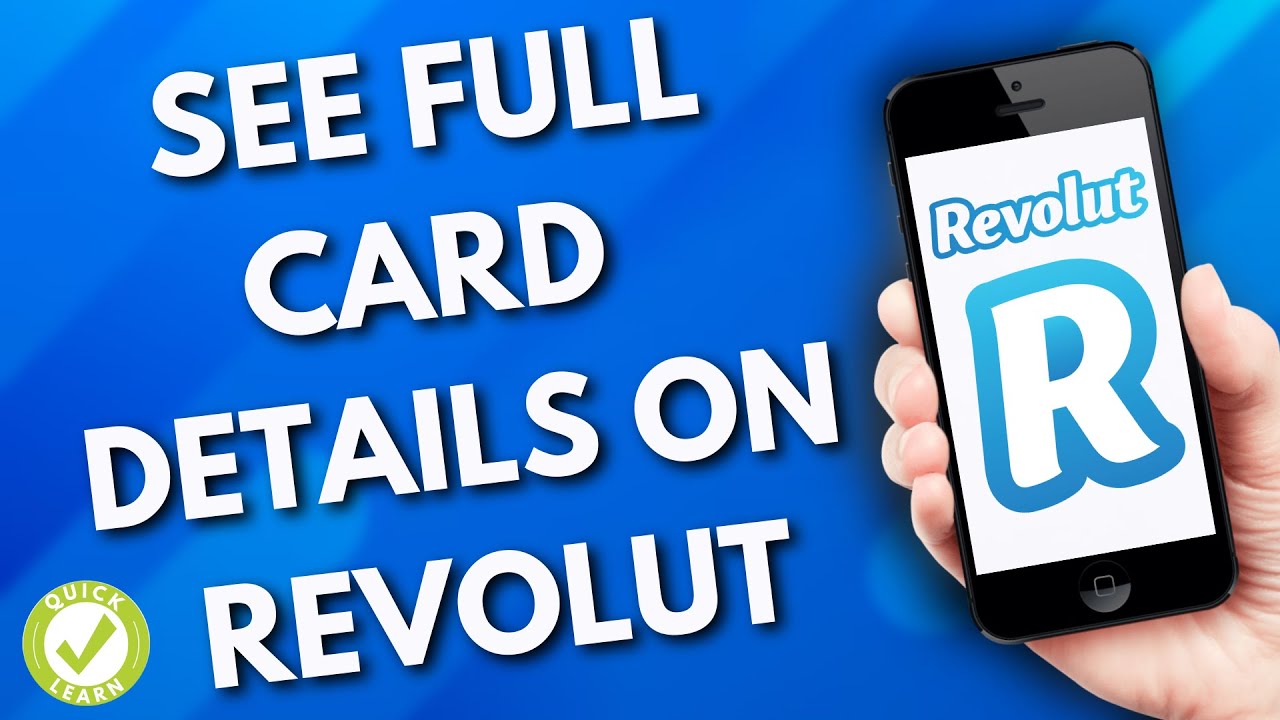 How To See Full Card Details On Revolut Simple YouTube How To See Full Card Details On Revolut Simple YouTube