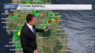 Strong storms possible Monday across South Florida