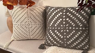 Tığişi Yıkanabilen Yastık Kılıfı