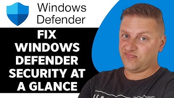 How to Fix Windows Defender Security at a Glance | Windows Defender Tutorial 2025