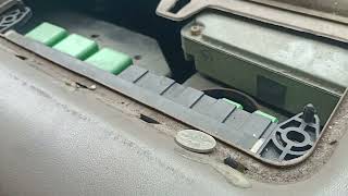 Isuzu Elf Headlight Relay and Dimmer Relay Location