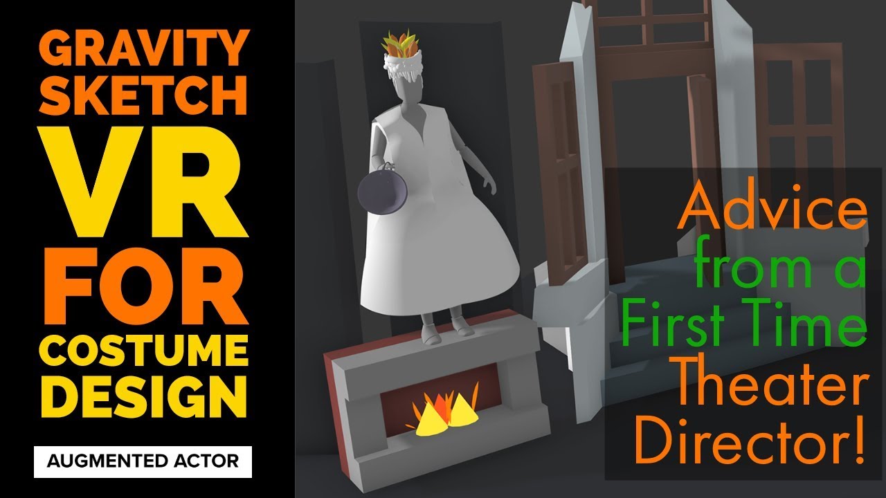 Using Gravity Sketch VR for Costume Design and Concepts