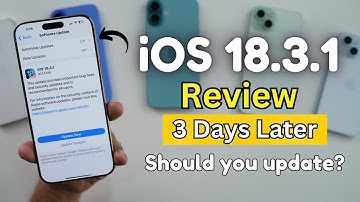 iOS 18.3.1 Review 3 Days Later | iOS 18.3.1 Should you update?