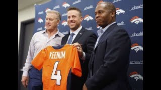 Celebrity Case Keenum Was NOT John Elway's 1st Choice For Broncos QB Profile