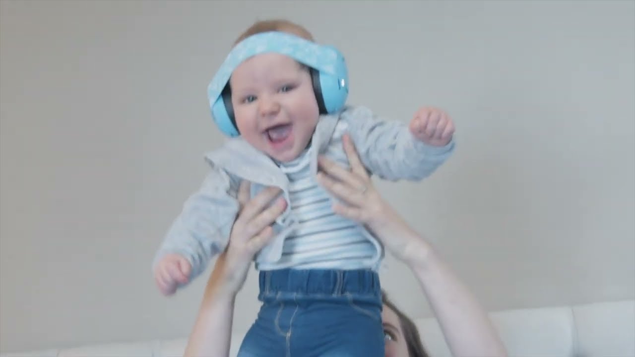 Schallwerk ® Mini+ Gehörschutz für kleinen Kopfumfang – Kapselgehörschutz