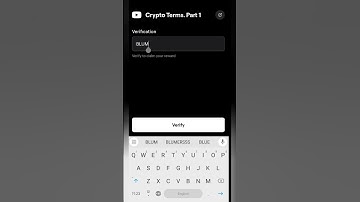 Crypto terms.. Part 1 Blum Code October 11, 2024
