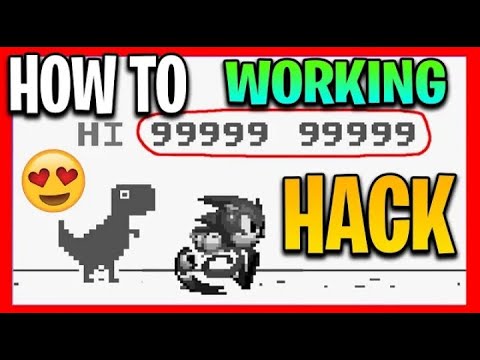 Hack Google Chrome Dino game for Unlimited Score // You can make World highest record// AS TECHNICAL